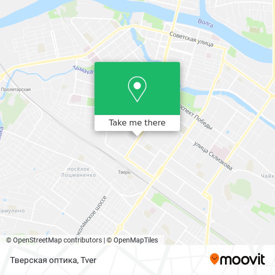 Тверская оптика map