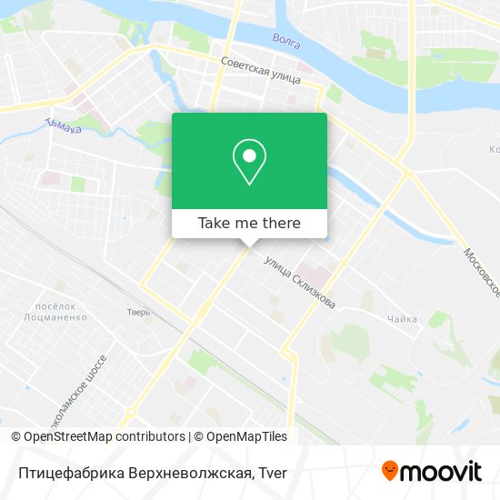 Птицефабрика Верхневолжская map