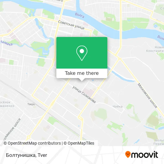 Болтунишка map