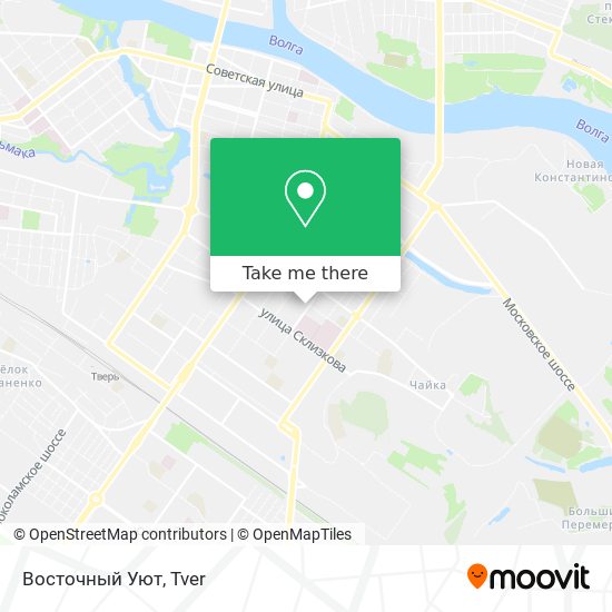 Восточный Уют map