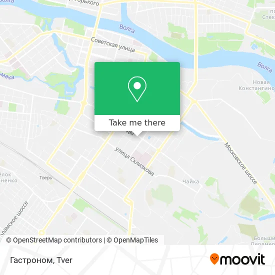 Гастроном map