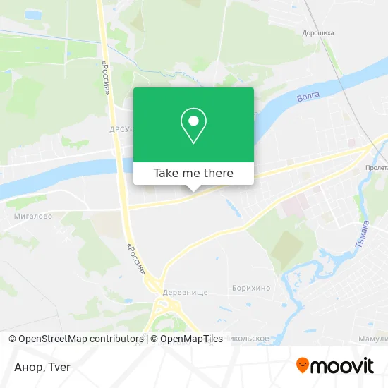 Анор map