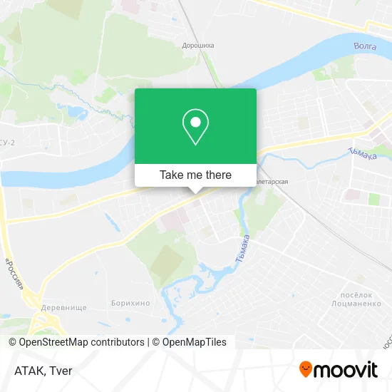 АТАК map