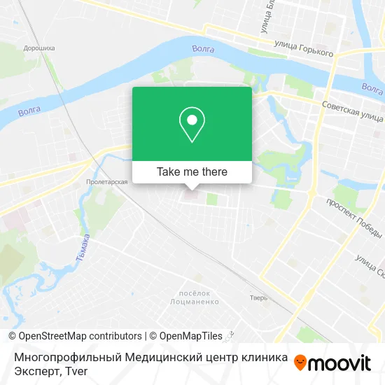 Многопрофильный Медицинский центр клиника Эксперт map