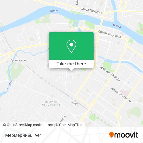 Мермерины map