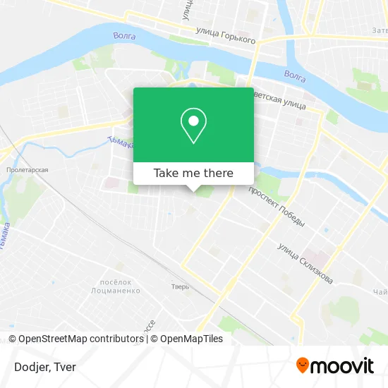 Dodjer map