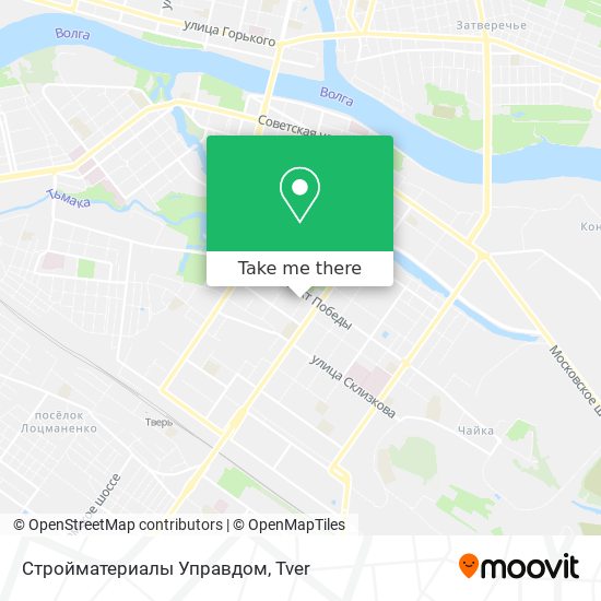 Стройматериалы Управдом map