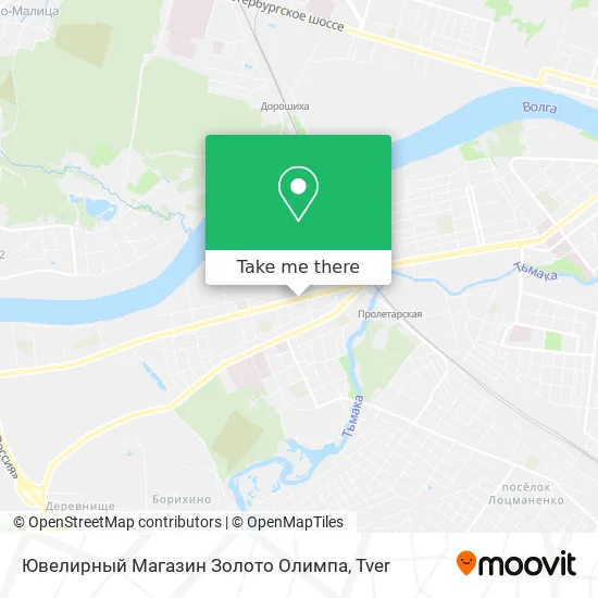 Ювелирный Магазин Золото Олимпа map