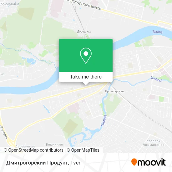 Дмитрогорский Продукт map