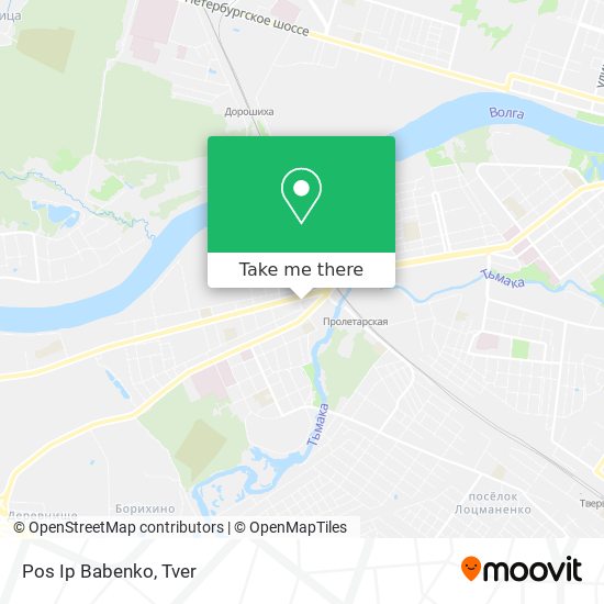 Pos Ip Babenko map
