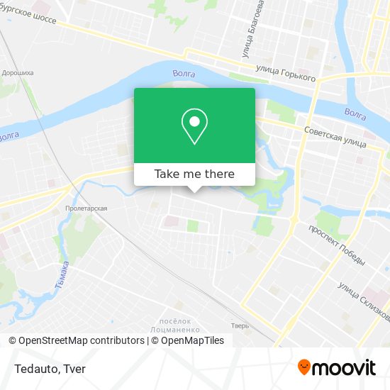 Tedauto map
