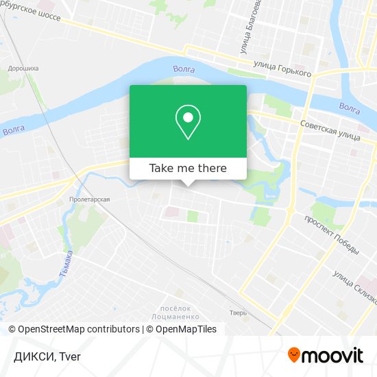 ДИКСИ map