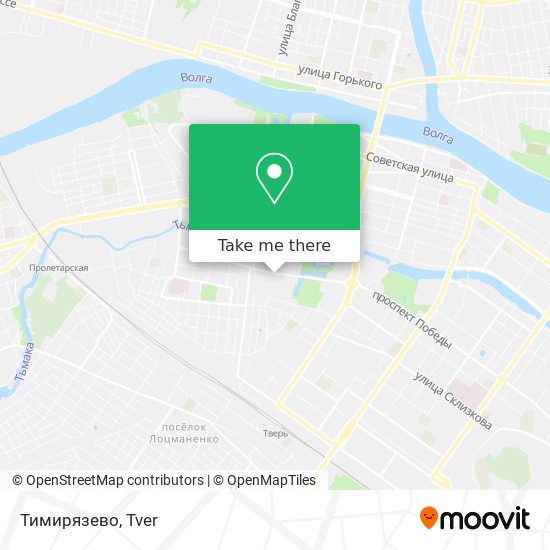Тимирязево map