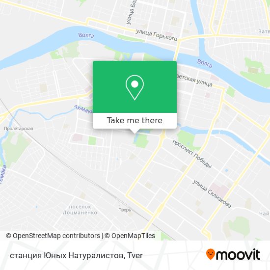 станция Юных Натуралистов map