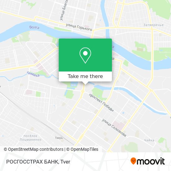 РОСГОССТРАХ БАНК map