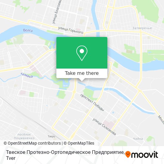 Твеское Протезно-Ортопедическое Предприятие map