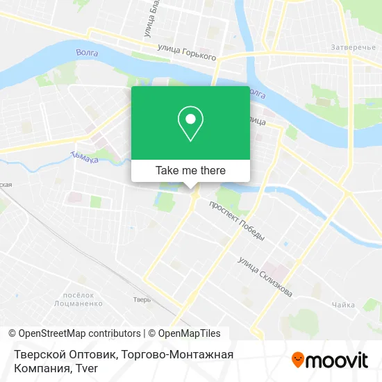 Тверской Оптовик, Торгово-Монтажная Компания map