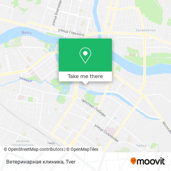 Ветеринарная клиника map