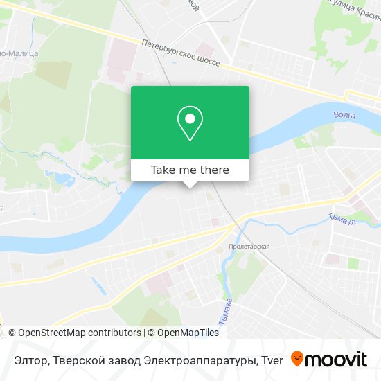 Элтор, Тверской завод Электроаппаратуры map