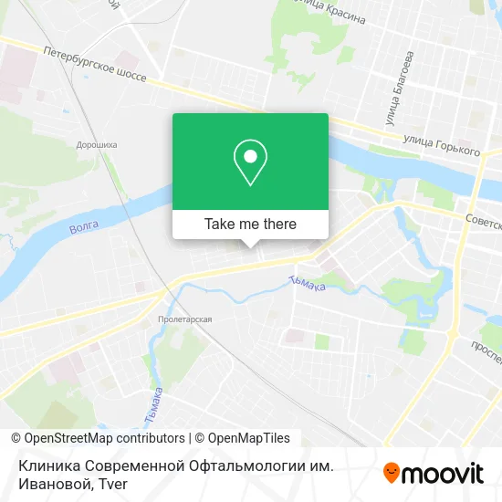 Клиника Современной Офтальмологии им. Ивановой map