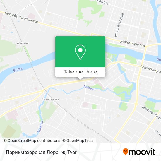Парикмахерская Лоранж map