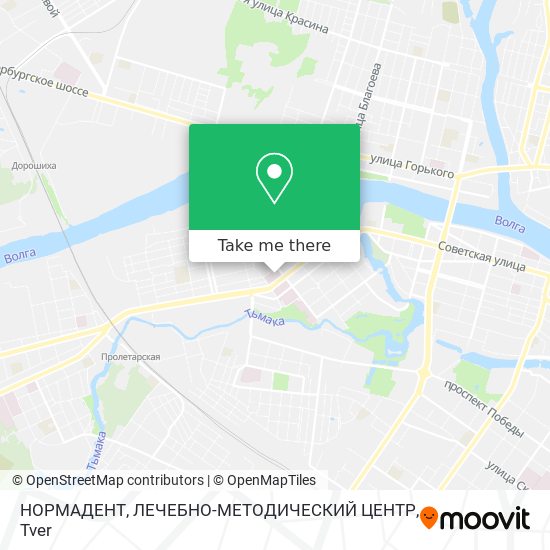 НОРМАДЕНТ, ЛЕЧЕБНО-МЕТОДИЧЕСКИЙ ЦЕНТР map