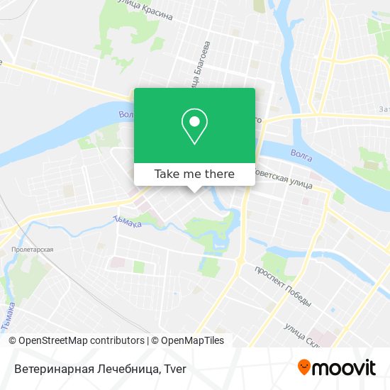 Ветеринарная Лечебница map