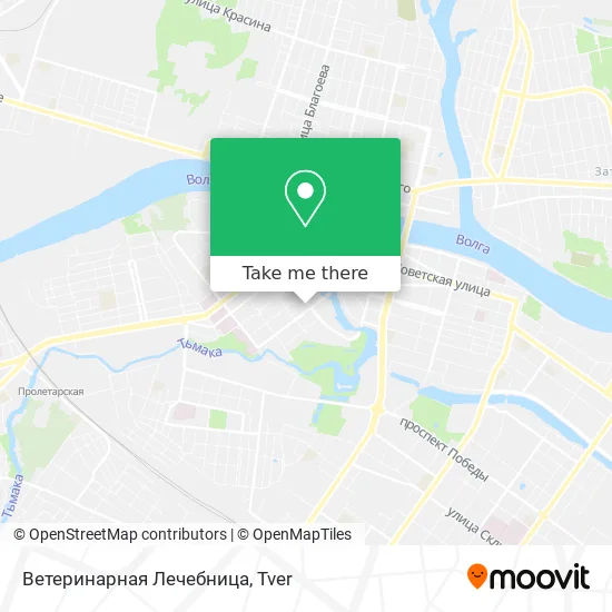 Ветеринарная Лечебница map