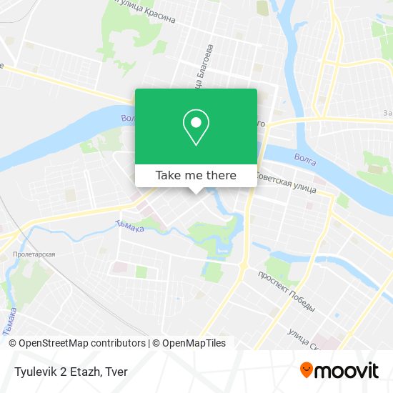 Tyulevik 2 Etazh map