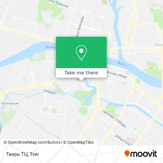 Тверь ТЦ map