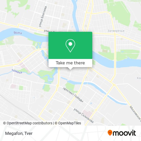 Megafon map