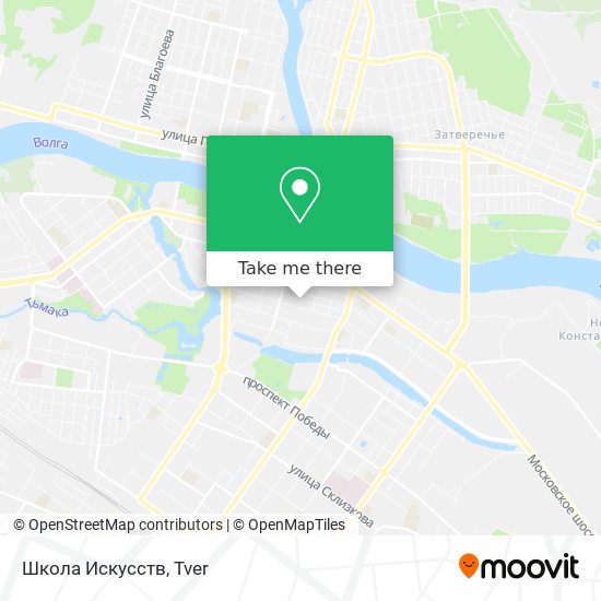 Школа Искусств map