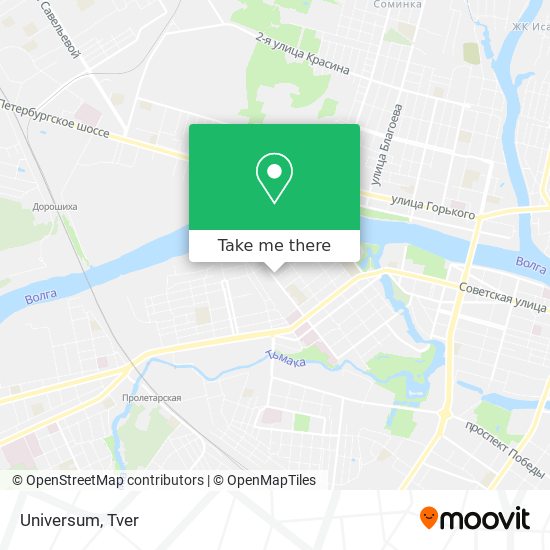 Universum map