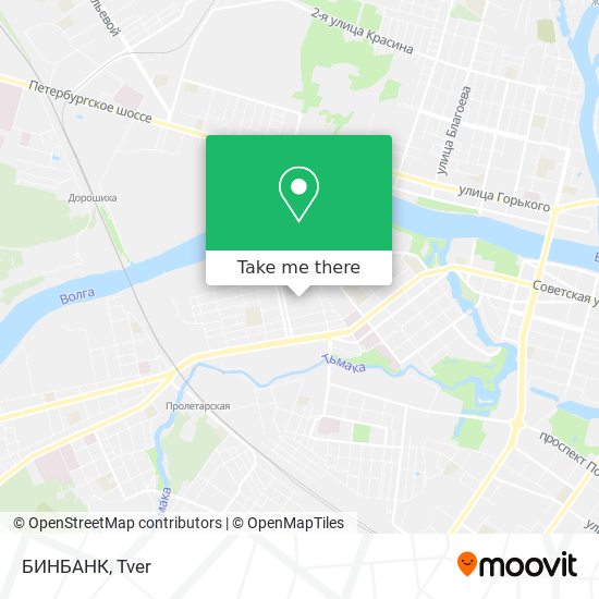 БИНБАНК map