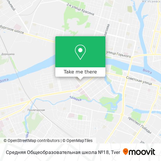 Средняя Общеобразовательная школа №18 map
