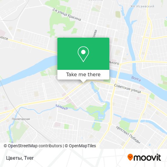 Цветы map