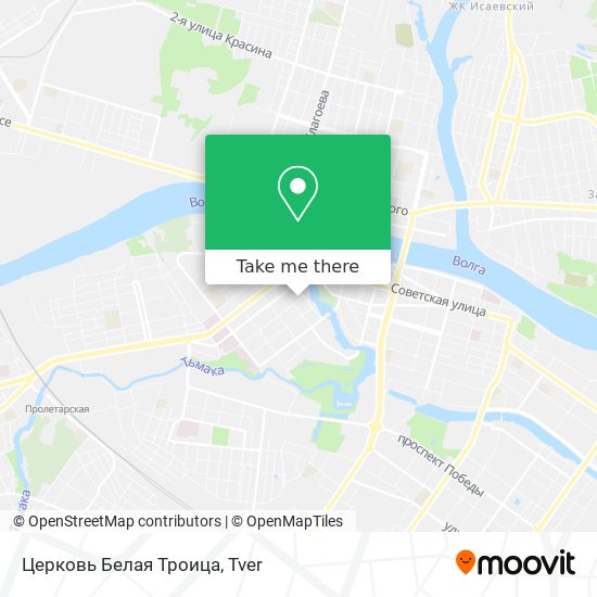Церковь Белая Троица map