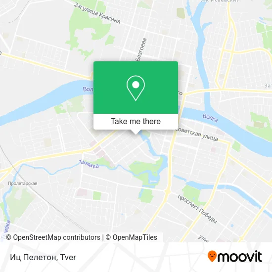 Иц Пелетон map