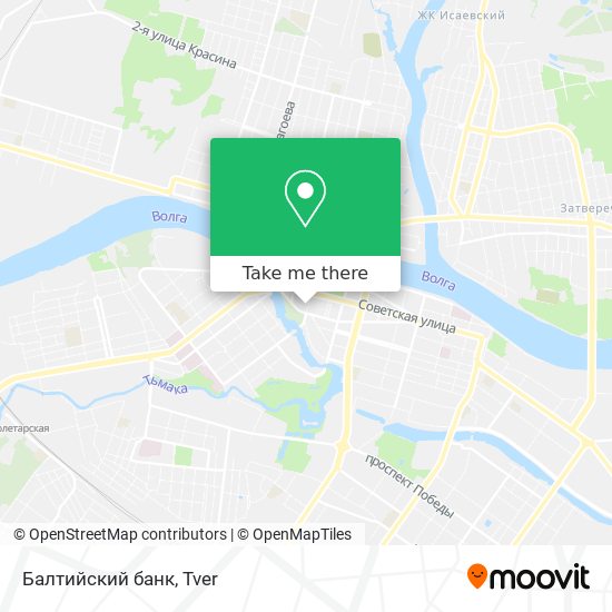 Балтийский банк map