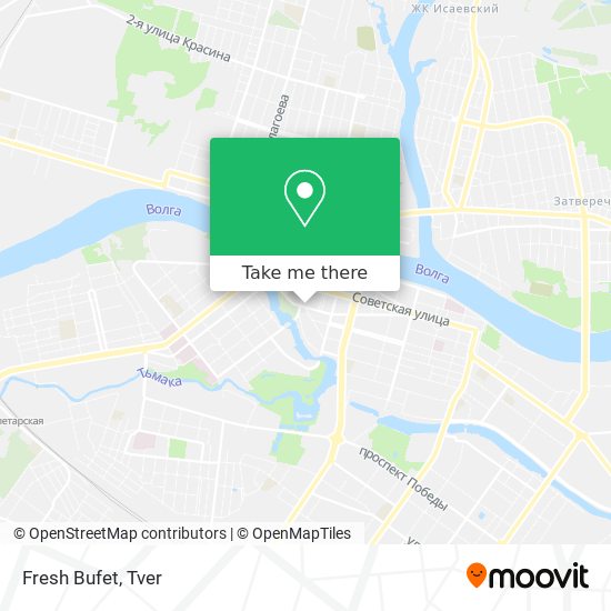 Fresh Bufet map