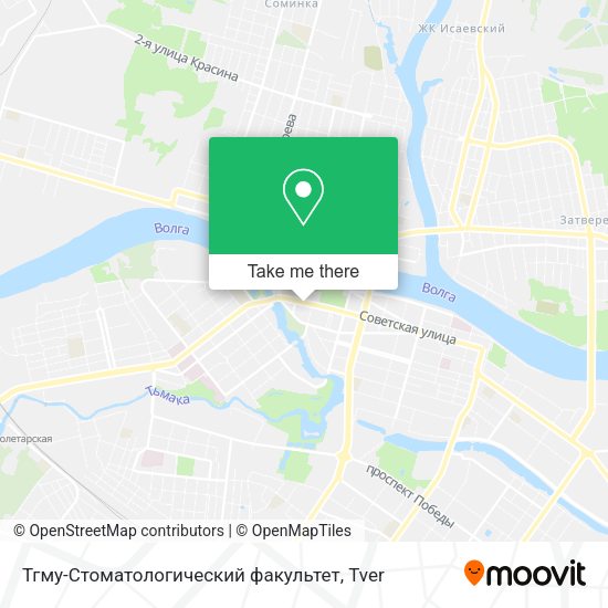 Тгму-Стоматологический факультет map