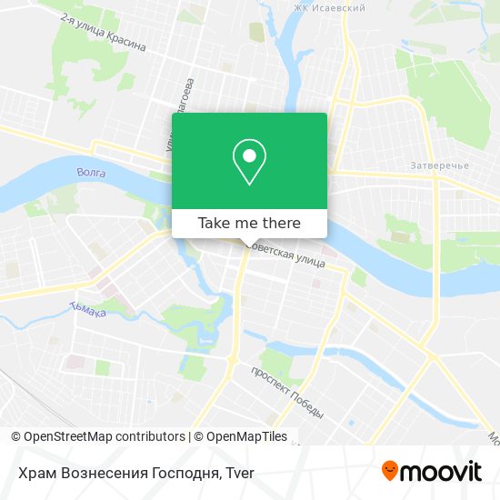Храм Вознесения Господня map