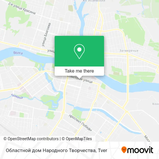 Областной дом Народного Творчества map
