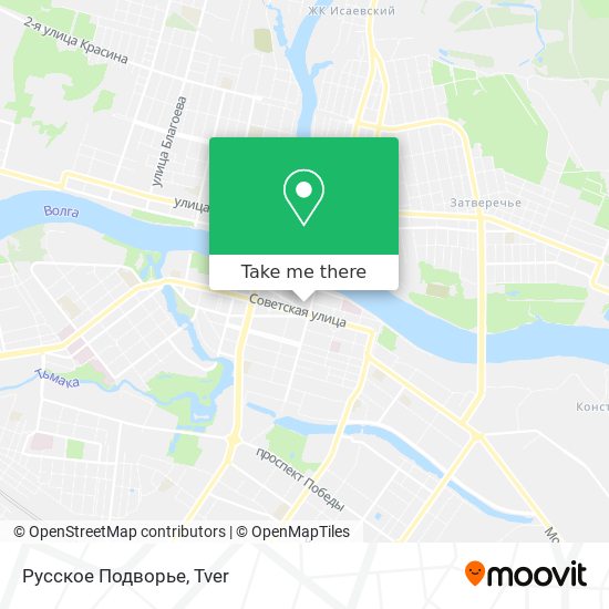 Русское Подворье map