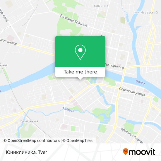 Юниклиника map