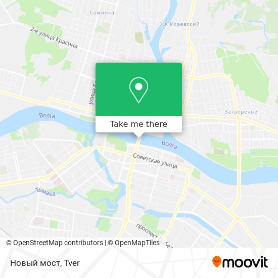 Новый мост map