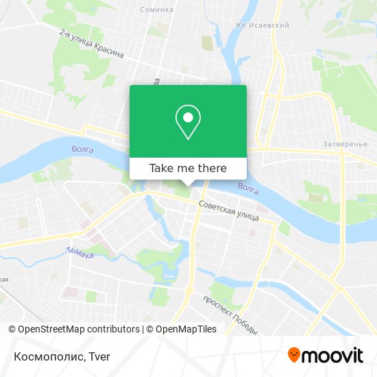 Космополис map