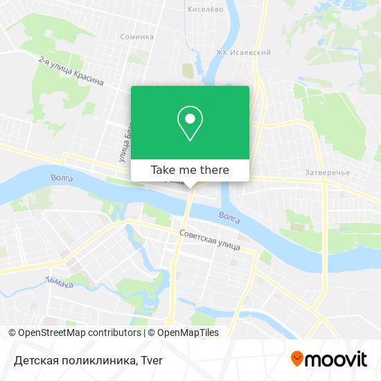 Детская поликлиника map