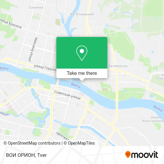 ВОИ ОРИОН map