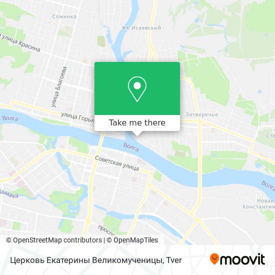 Церковь Екатерины Великомученицы map